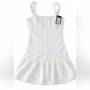 Art class White Ruffle Strap Sundress